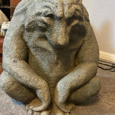 Stone Gargoyles And Friends