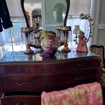 Sale Photo Thumbnail #43: EXLARGE DRESSER W/ MIRROR