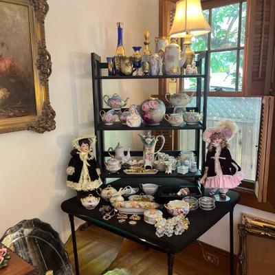 Sale Photo Thumbnail #10: DOLLS and HAND PAINTED SETS