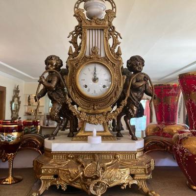 Sale Photo Thumbnail #6: METAL CLOCK