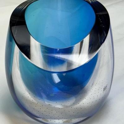 Signed And Numbered Kosta Boda Bowl 