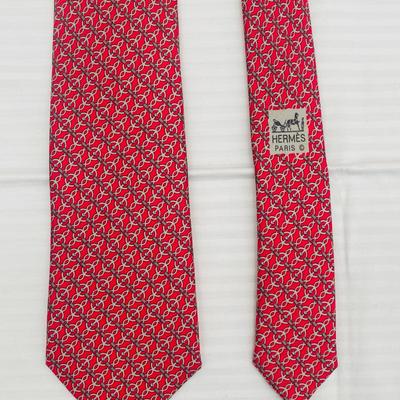 Hermès Silk Tie #7