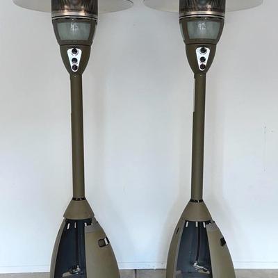 Pair Of Coleman Patio Propane Light & Heaters