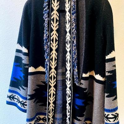 Gone With The West Poncho