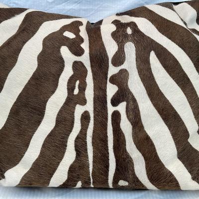 Zebra Skin Pillow   