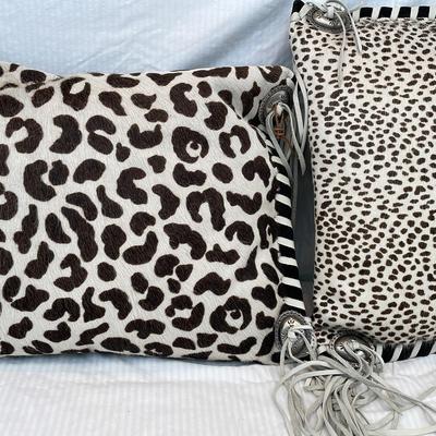 Leopard Skin Pillows  