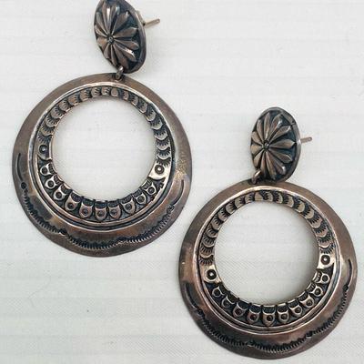Signed Sterling Earrings