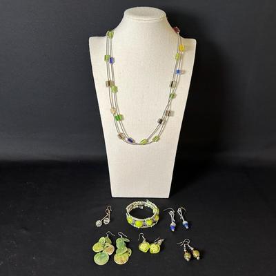 Groovy Green Jewelry Collection 