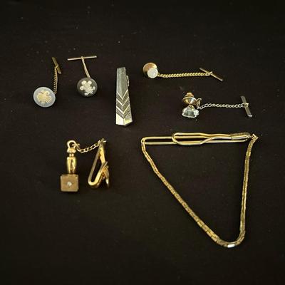 Men’s Vintage Tie Bars & Pins
