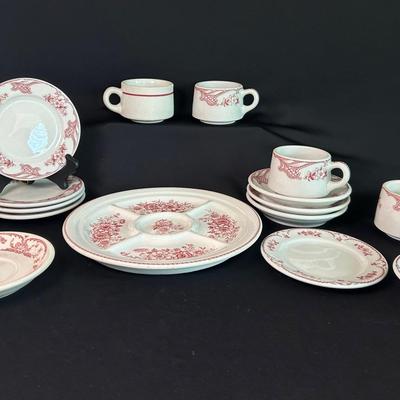 Shenango Red Rose Point China And More