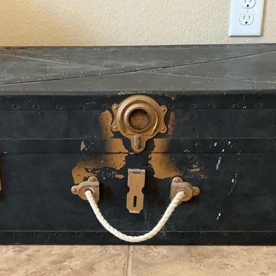 Small Vintage Steamer Trunk