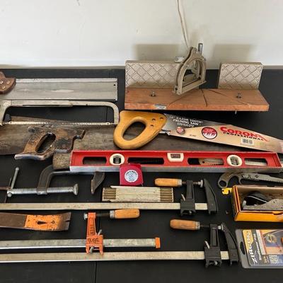 Hand Saws, Clamps And Other Wood Working Tools 
