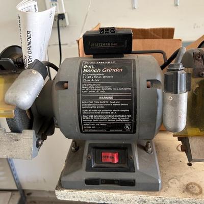 Craftsman 6in. Bench Grinder