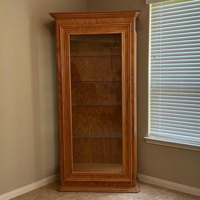 Corner Glass China Cabinet