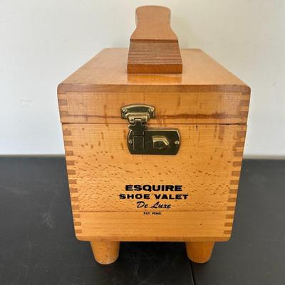  Vintage Shoe Shine Box