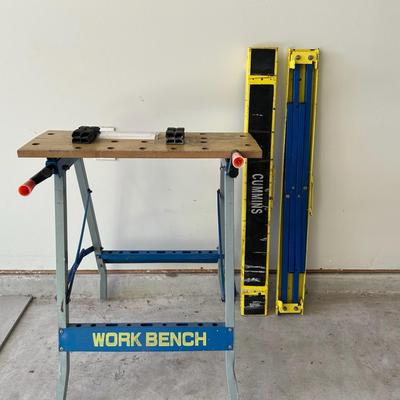 Cummins Saw Horses & Work Bench