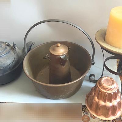Metal Works: Brass, Copper, Iron