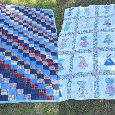 Two handmade Quilts
