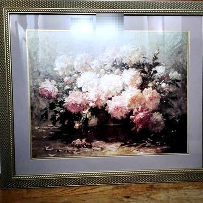 Large Peony Print 