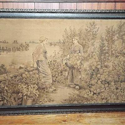 Woven Tapestry Of Peasant Women 