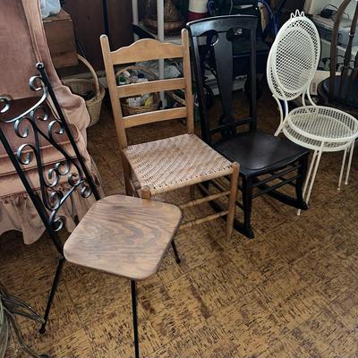 Assorted Vintage Chairs