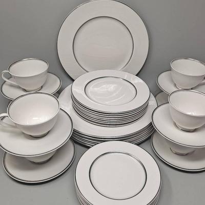 Royal Doulton "Argenta" China Set For Eight (8)