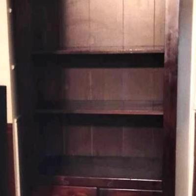 Pine Bookshelves