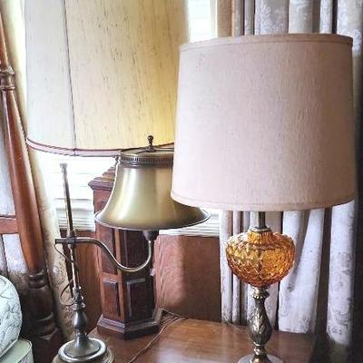 Antique/Vintage Table Lamps Bedroom #1