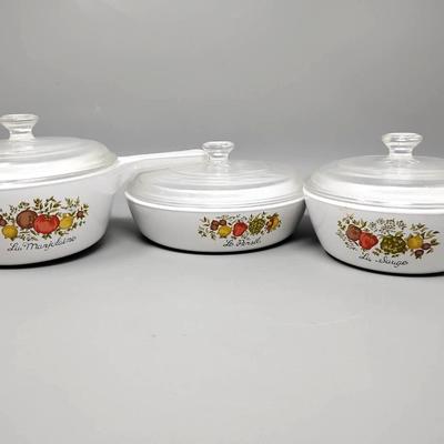 "Spice Of Life" Corningware Skillets