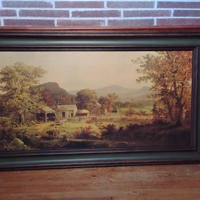 Farm Landscape Print 