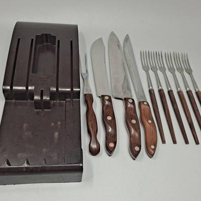 Vintage Cutco Knives and Japanese Cocktail Forks