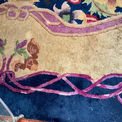 Detail of living room room carpet 