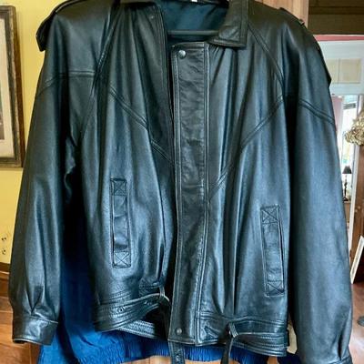Leather jacket
