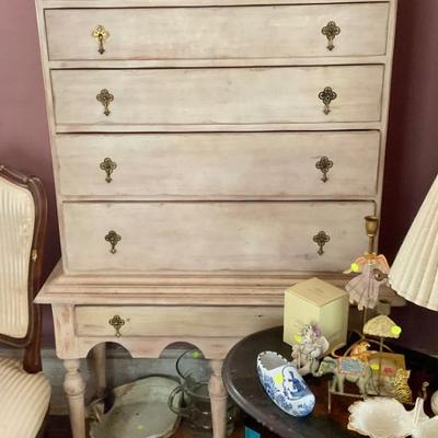 Highboy white