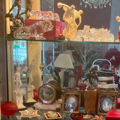 Full curio cabinet