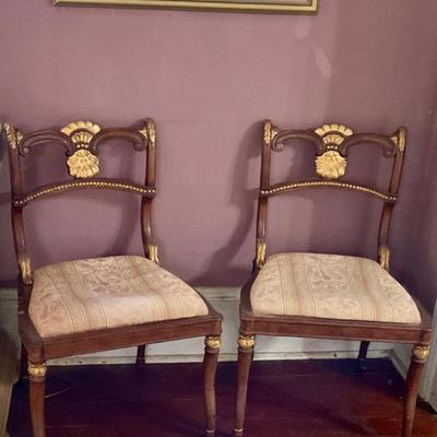 Pair of antique chairs