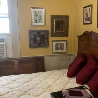 Framed monkey paintings 