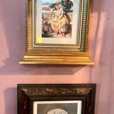 Framed wall art