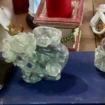 Carved stone