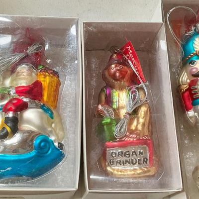 Mercury glass ornaments