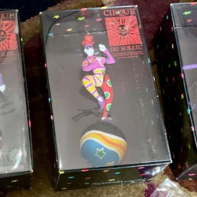 Cirque du Soileil ornaments 