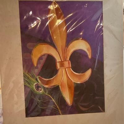 Fleur De Lis print