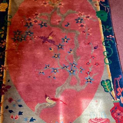 Chinese carpet 35” x 56”, good condition or better