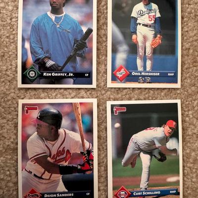 Lot 278: 2 1993 Donruss Baseball Card Sets/Incomplete