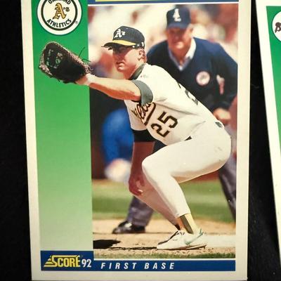 Lot 519: Score 92 Baseball Card Set