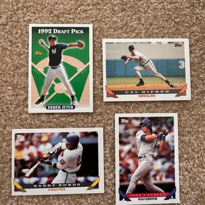 Lot 282: 5 1993 Topps Baseball Card Sets/ Incomplete 