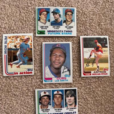 Lot 284: 1982 Topps Baseball Card Set/ Incomplete 
