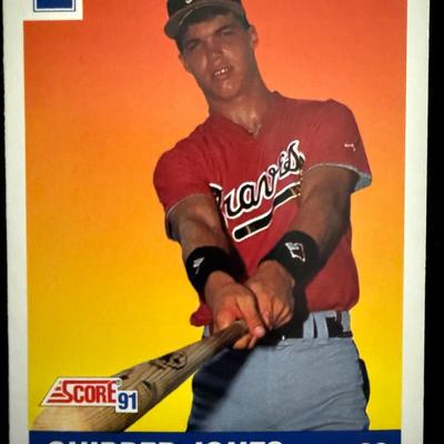 Lot 504: Score 91 Baseball Trading Cards Complete Set