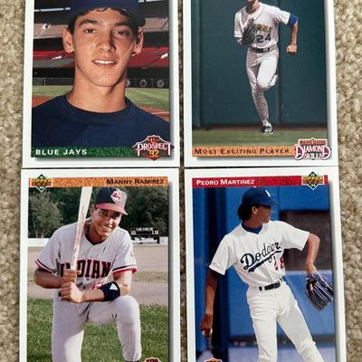 Lot 474: 1992 Upper Deck Baseball – 2 Incomplete Sets – Includes Stars & Rookies – Griffey, Manny, P