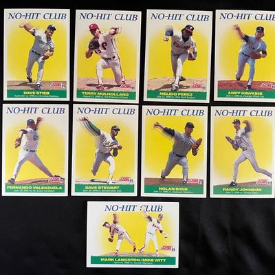 Lot 306: 1991 Score Complete Baseball Card Set – Includes Ken Griffey Jr., Mike Mussina Rookie - #1